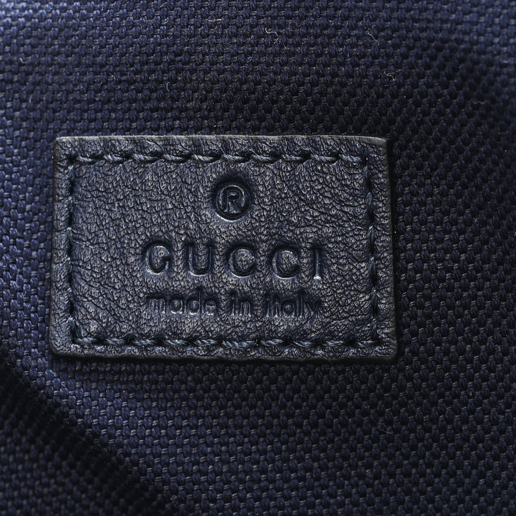 Denim Monogram Camouflage Large Backpack Blue