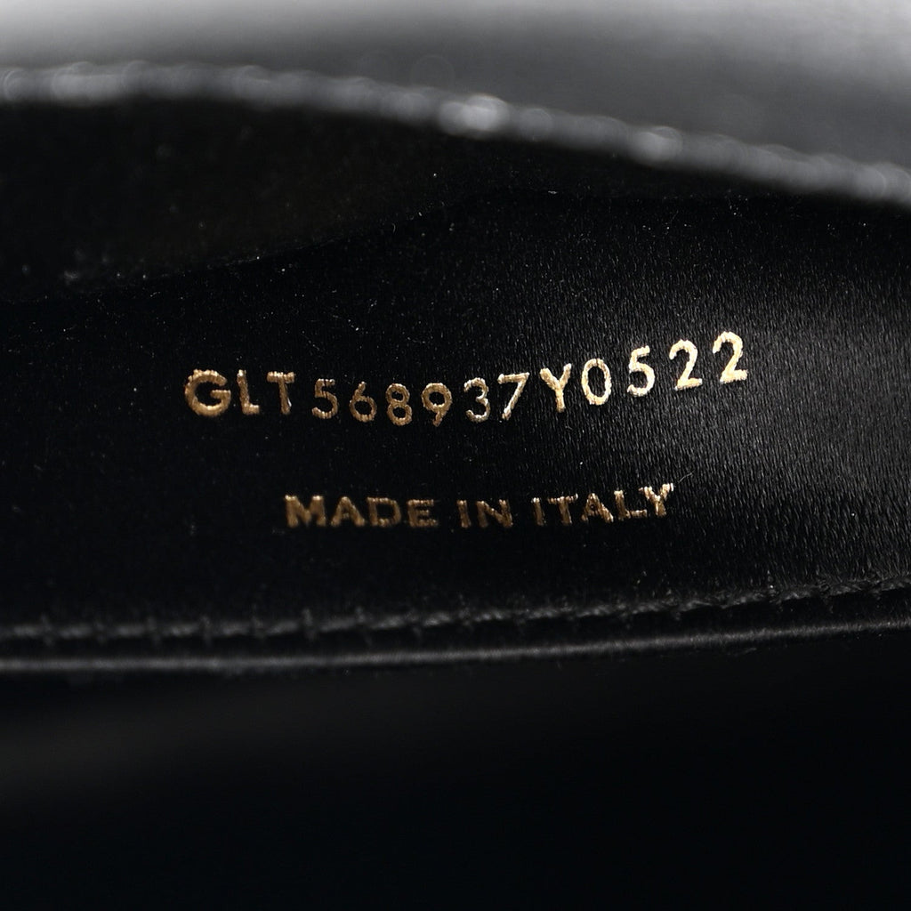 Calfskin Monogram Large Belle De Jour Clutch Black