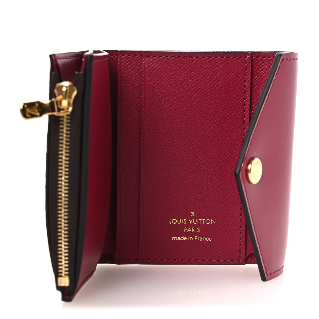 Monogram Zoe Wallet Fuchsia