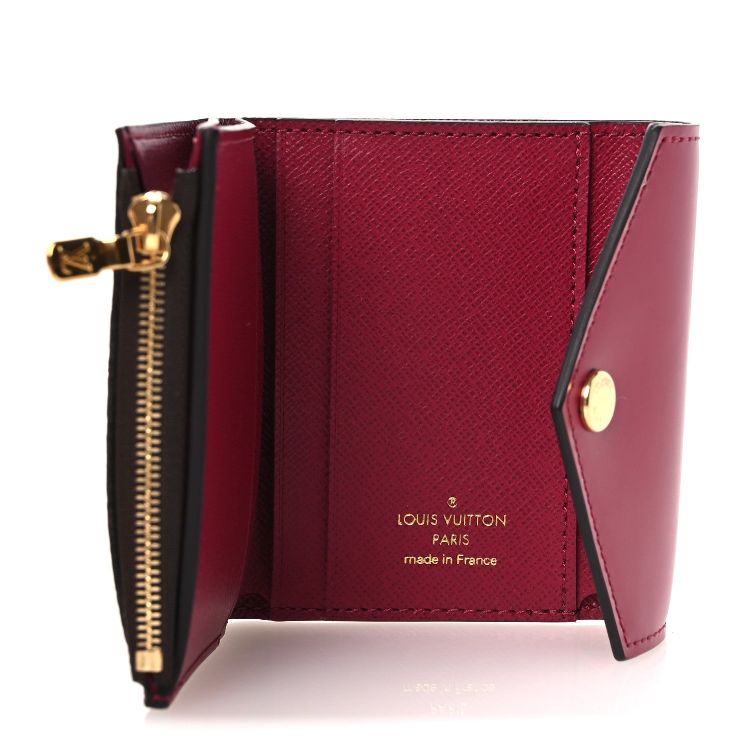 Monogram Zoe Wallet Fuchsia