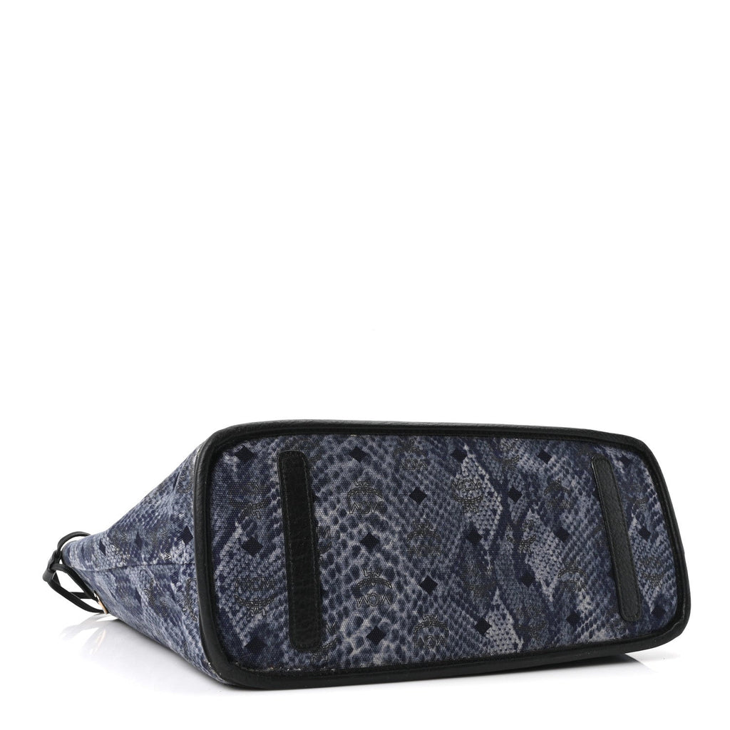 Visetos Medium Liz Reversible Shopper Tote Black