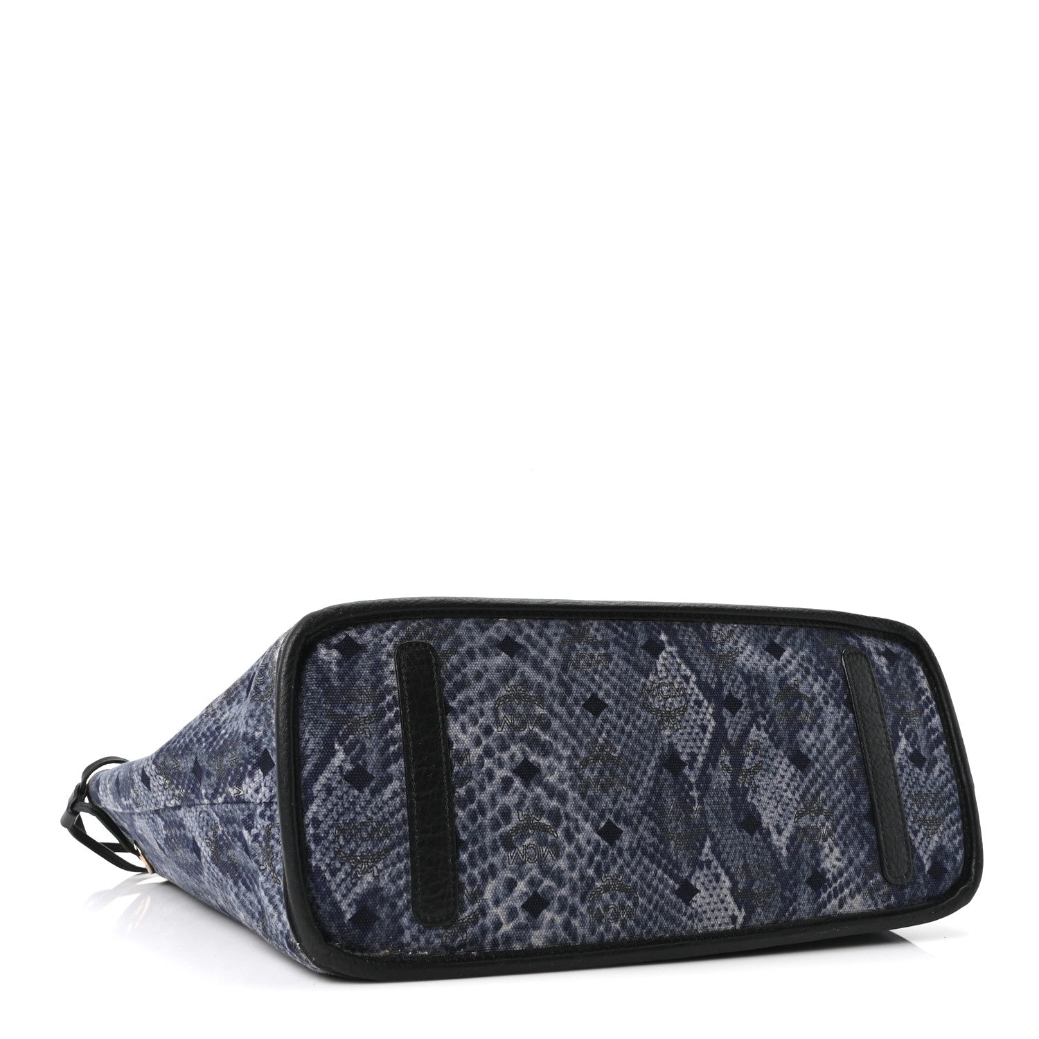 Visetos Medium Liz Reversible Shopper Tote Black
