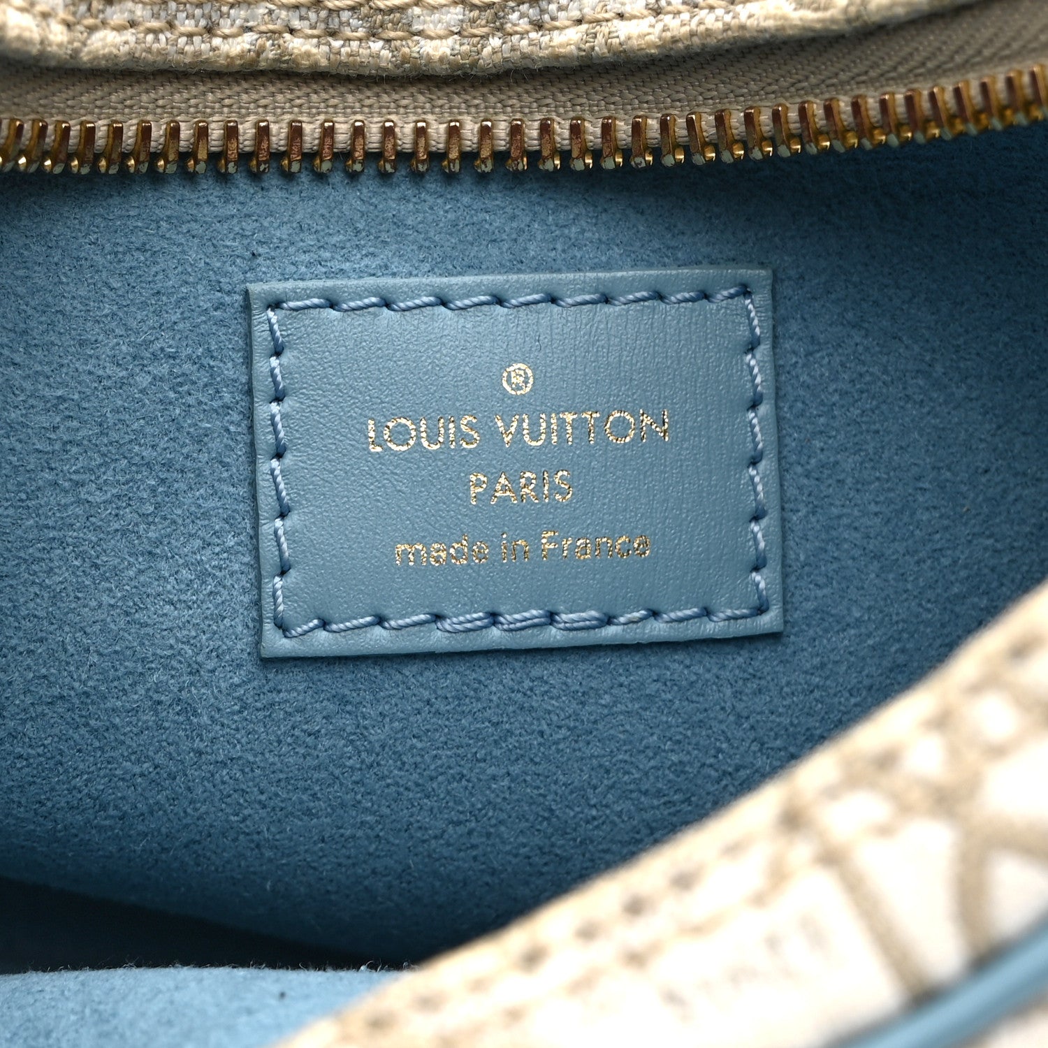 Jacquard Since 1854 Loop White Blue