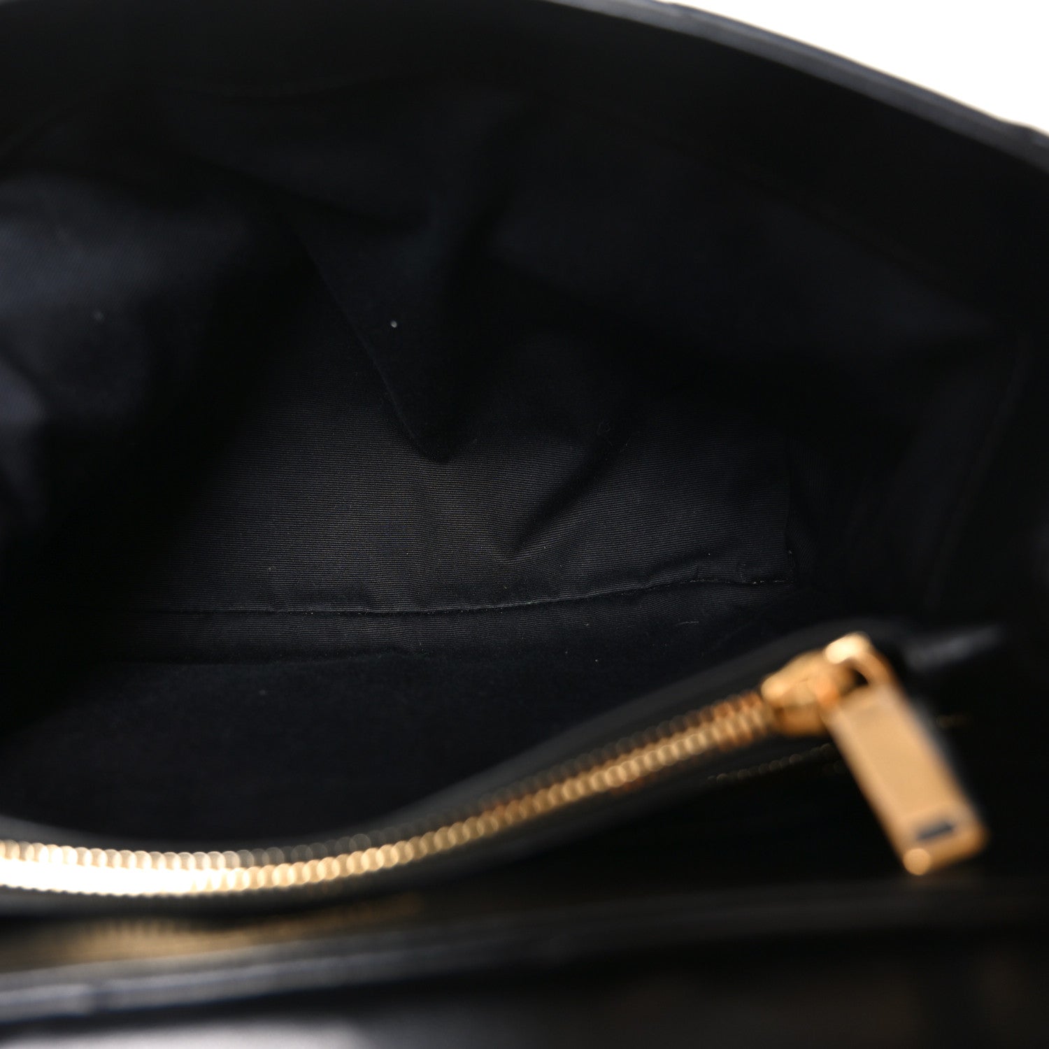Calfskin Y Quilted Monogram Medium Loulou Chain Satchel Black
