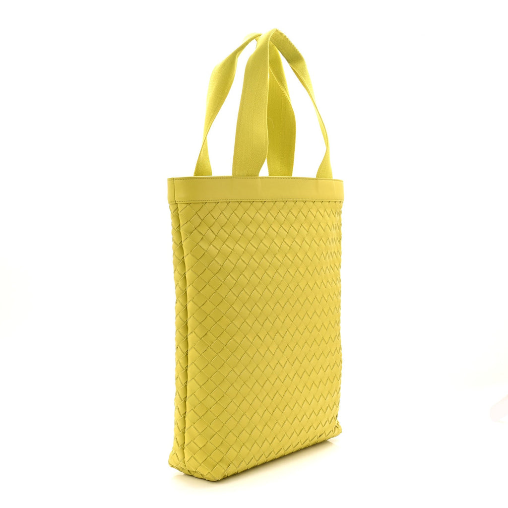 Nappa Intrecciato Hydrology Tote Kiwi