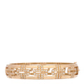 18K Yellow Gold Diamond Parentesi Bangle Bracelet