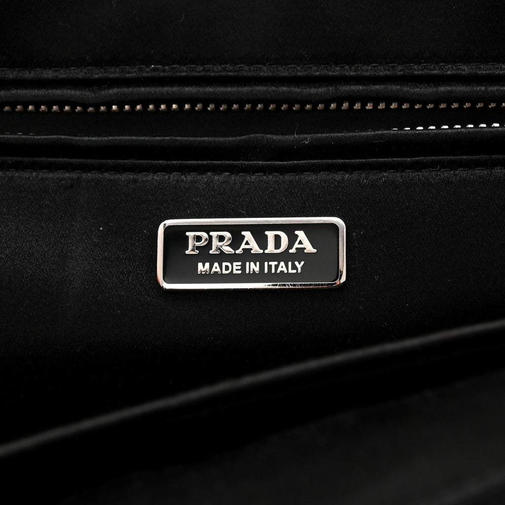 Sequin Broccato Tote Black Cipria