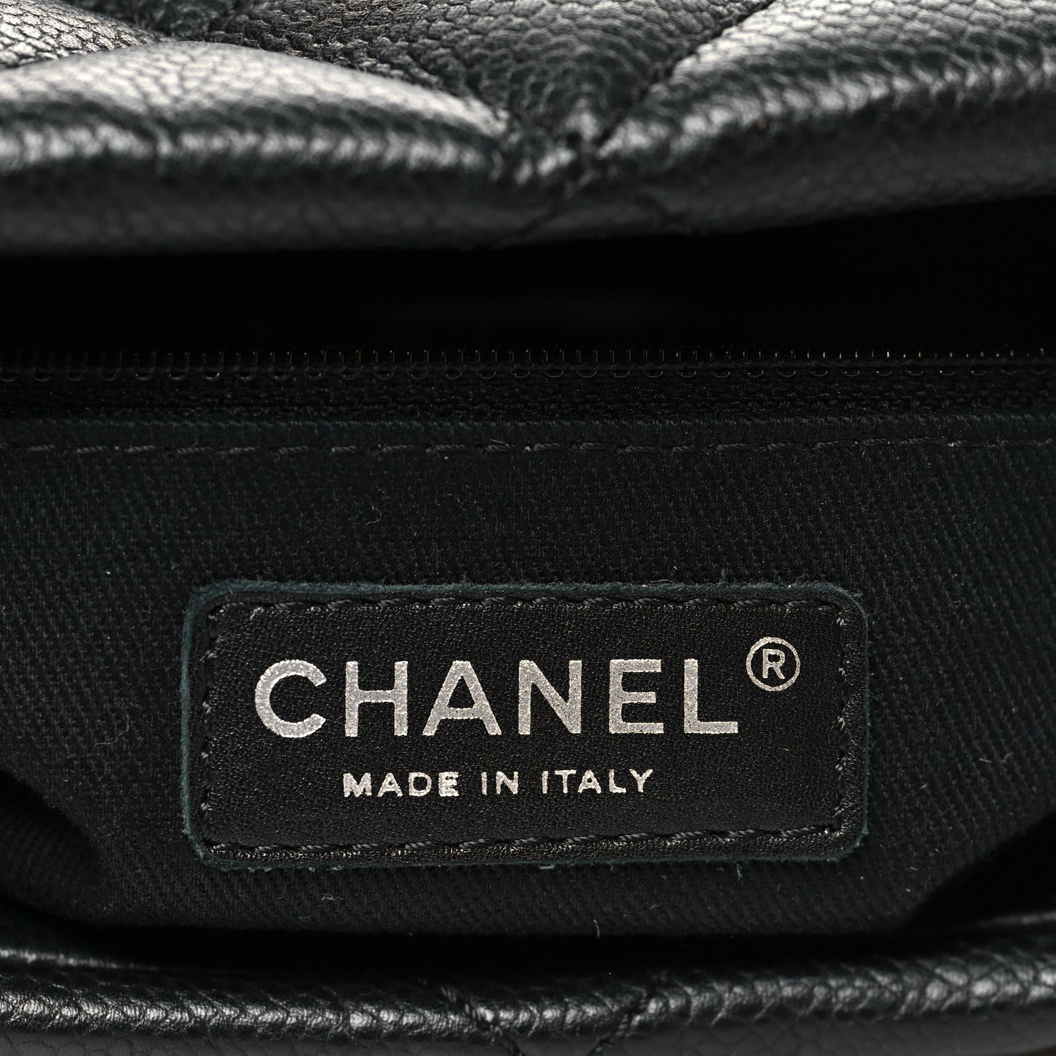 Caviar Quilted CC Timeless Soft Tote Black