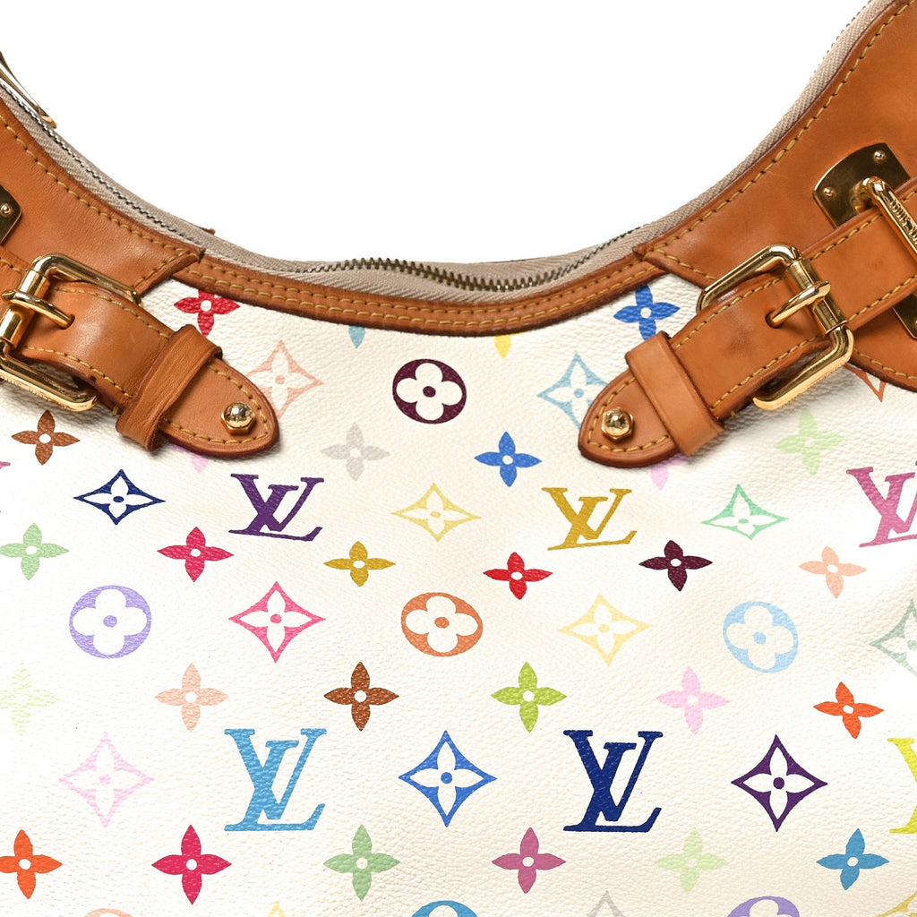 Monogram Multicolor Greta White