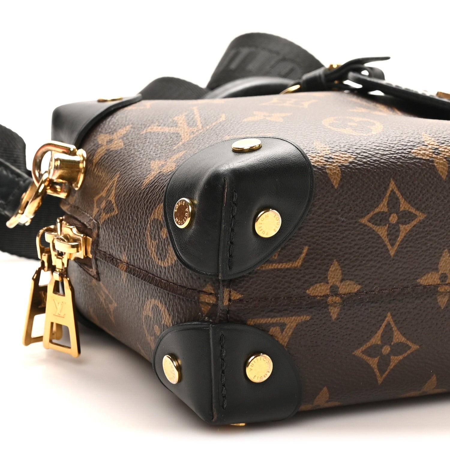 Monogram Petite Malle Souple Black