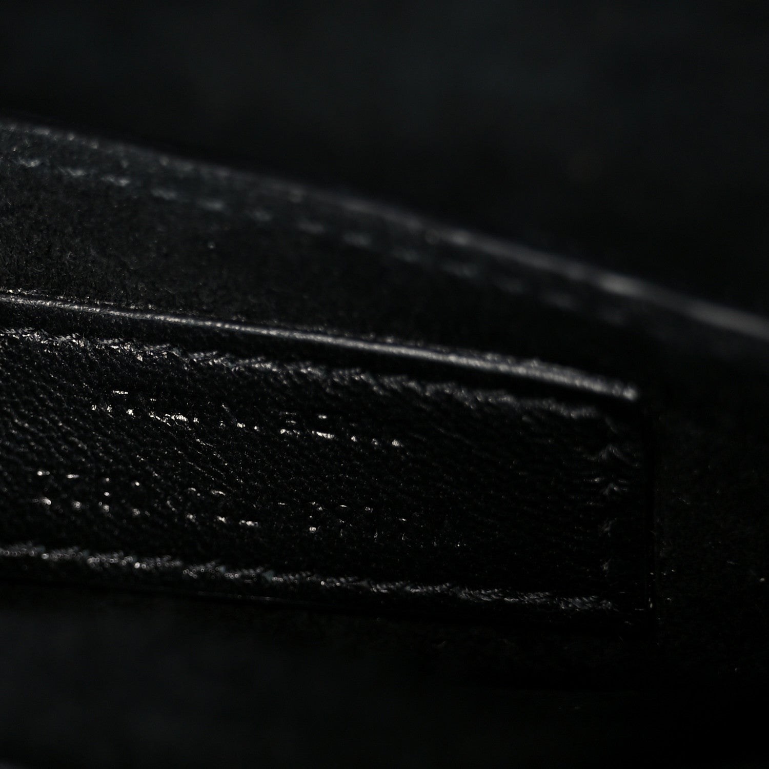 Smooth Calfskin Medium Monogram Sunset Satchel Black