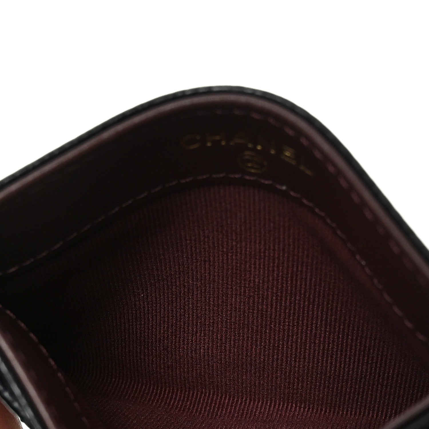 Caviar Quilted  Holder Black
