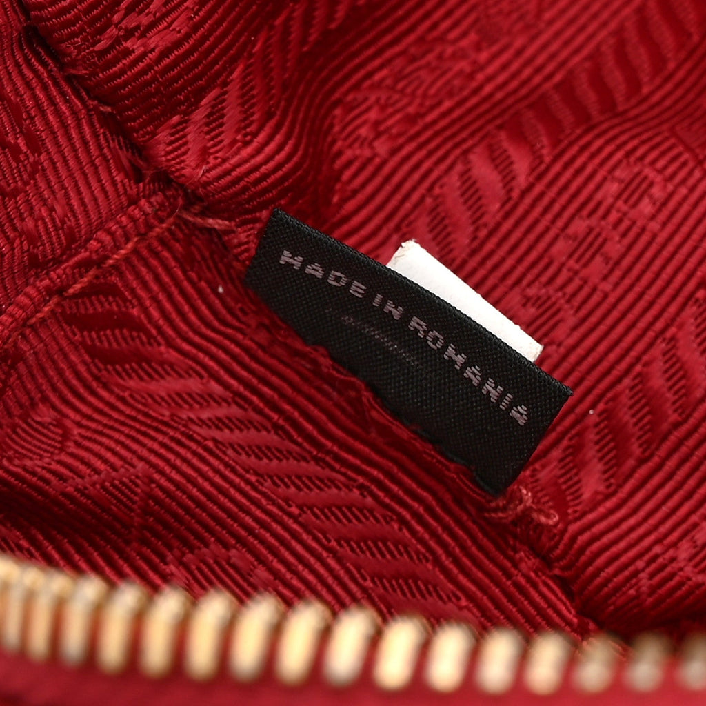 Vitello Phenix Camera Bag Rosso