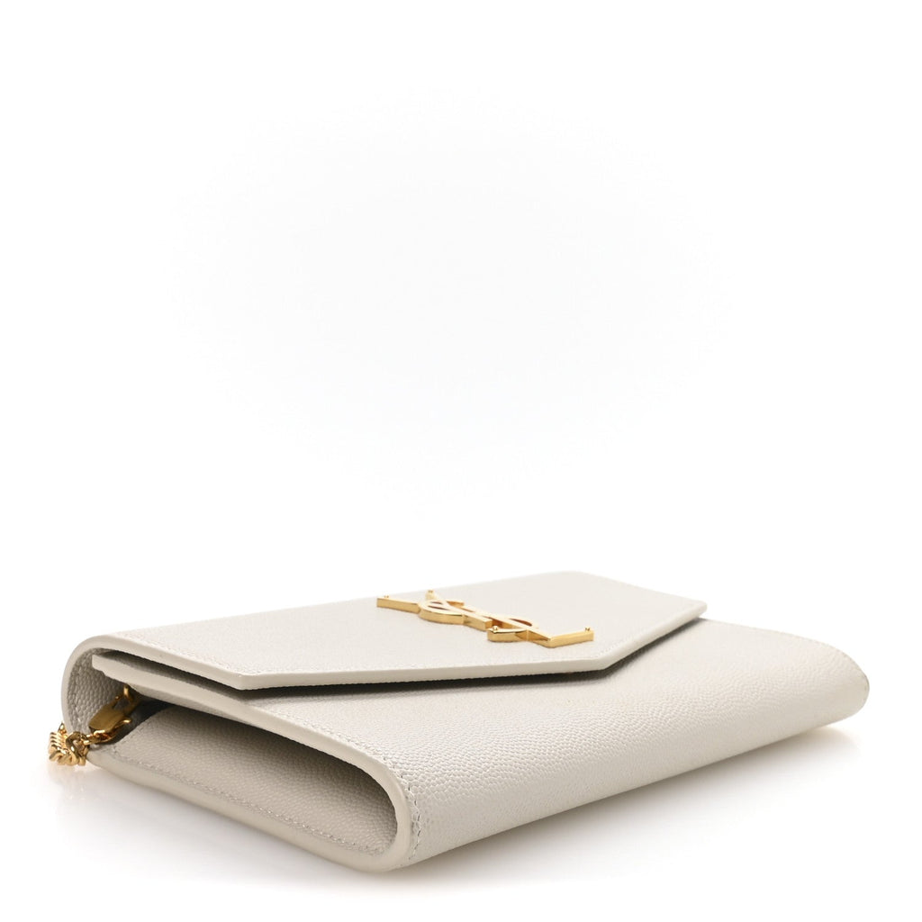 Grain De Poudre Monogram Uptown Chain Wallet Crema Soft