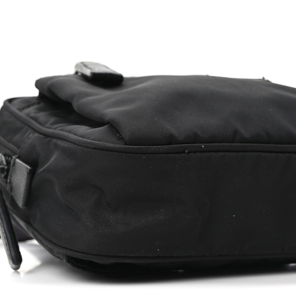 Tessuto Nylon Belt Bag Black