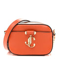 Calfskin Micro Hale Crossbody Amber Orange