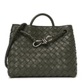 Nappa Intrecciato Small Andiamo Shoulder Bag Pickle