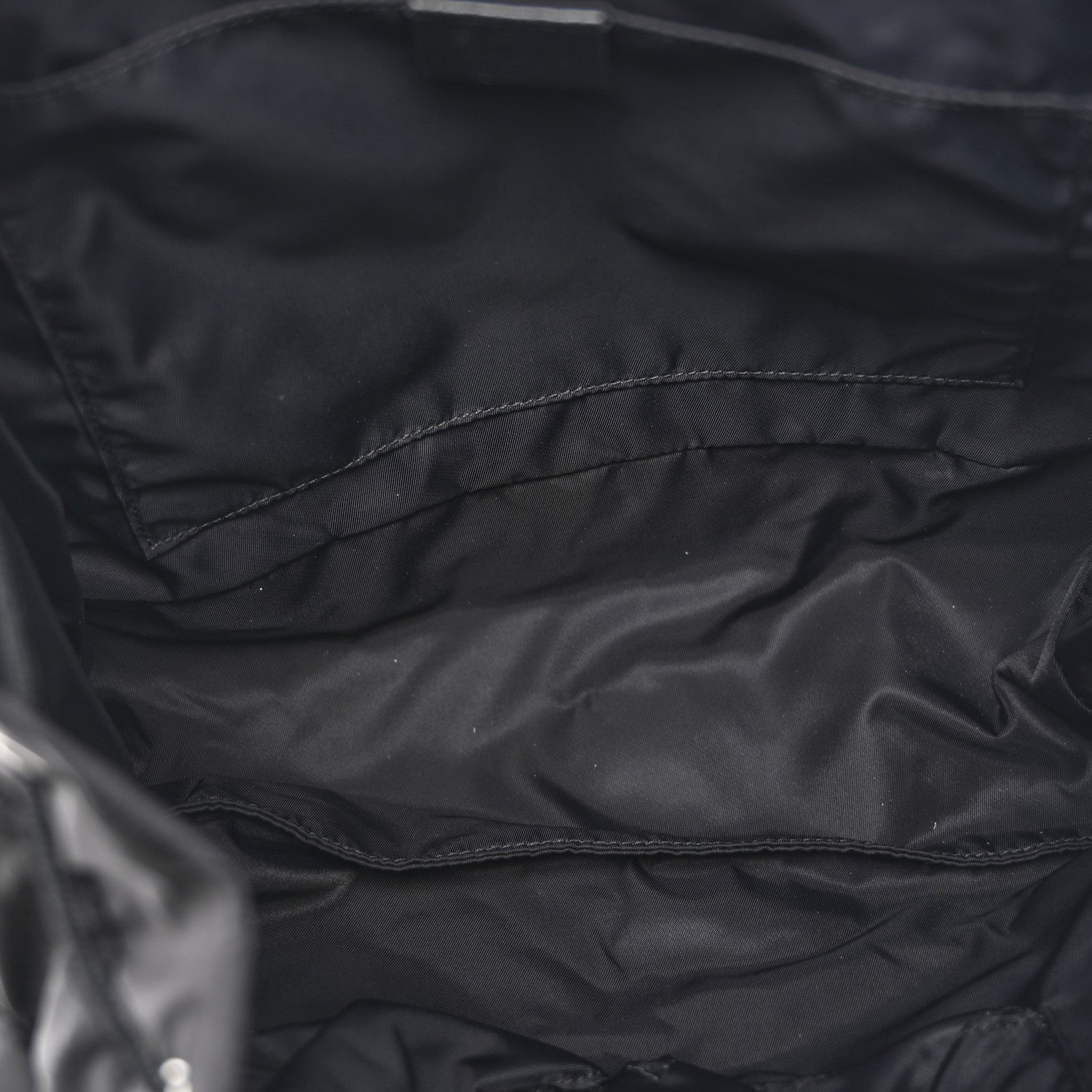 Nylon Monogram Medium Light Single Buckle Backpack Black