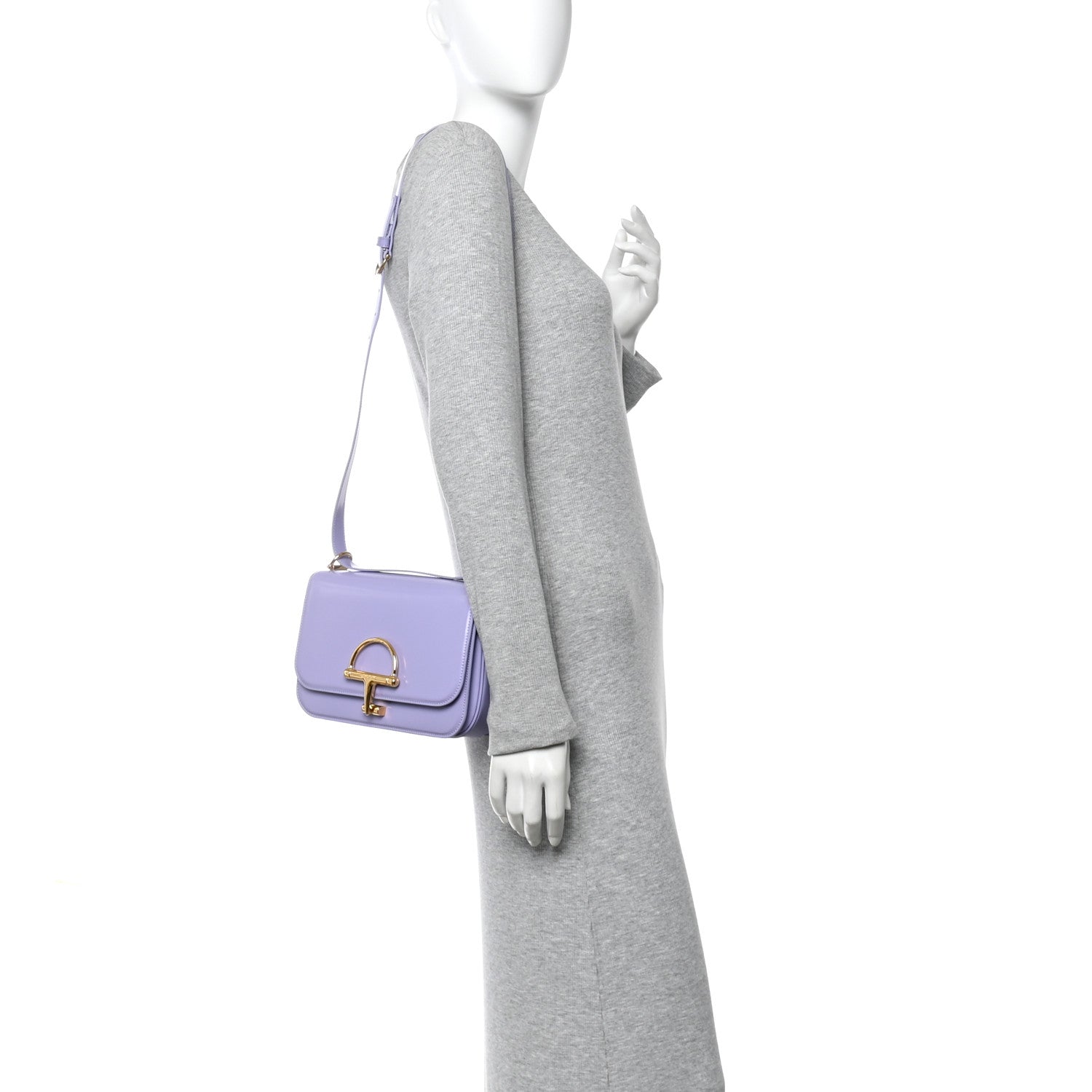 Spice Lux Nappa Siena Small Shoulder Bag Lapis