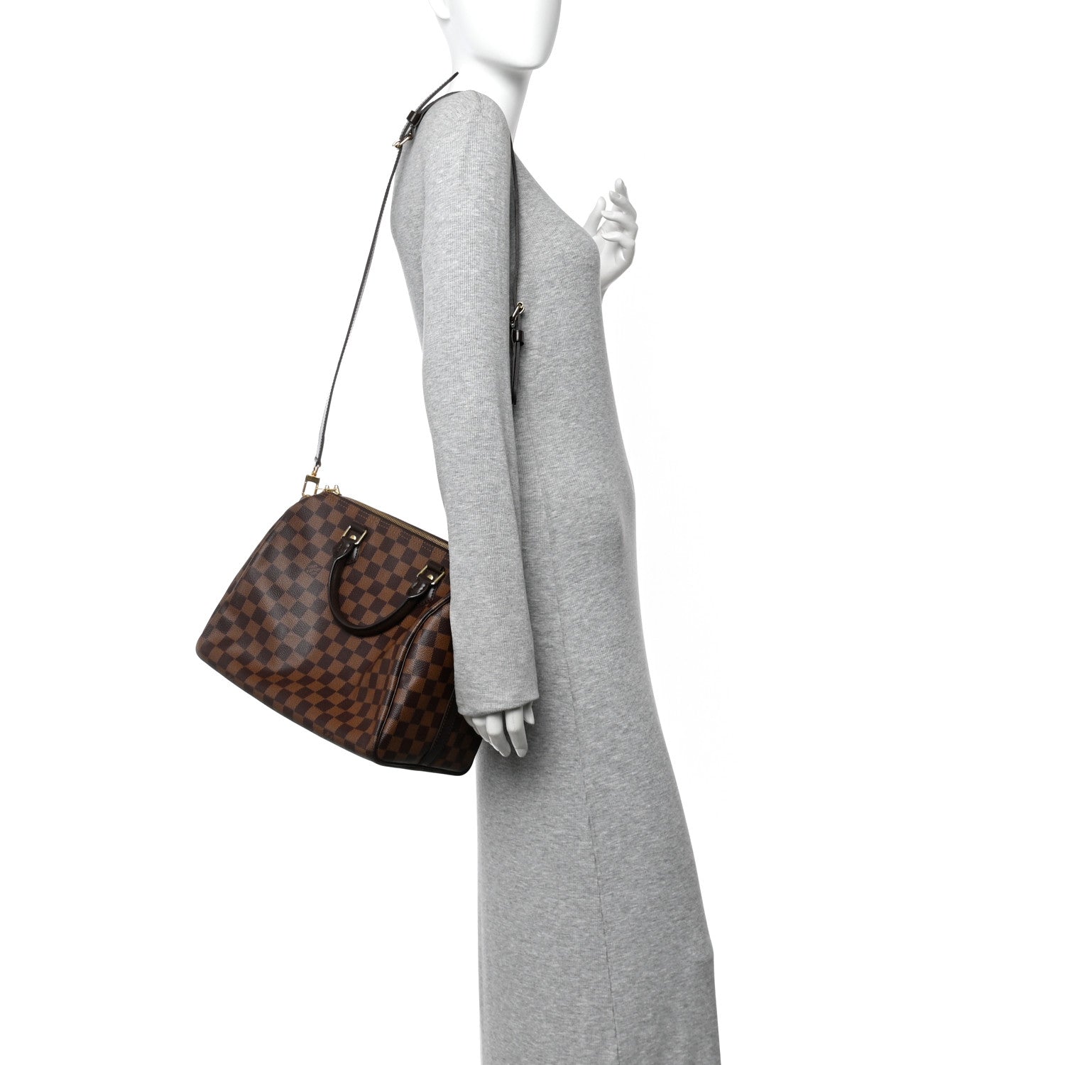 Damier Ebene Speedy Bandouliere 30