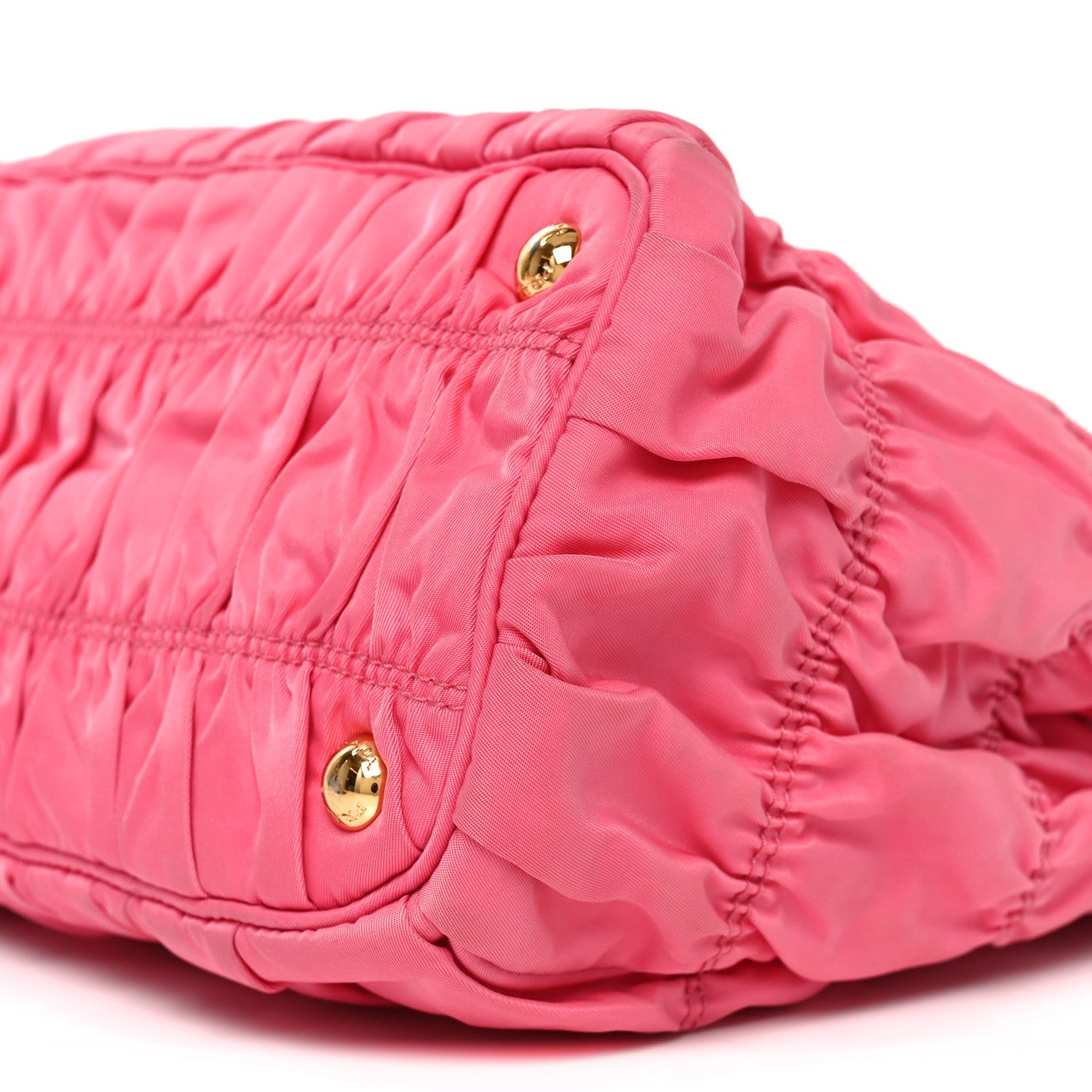 Tessuto Nylon Gaufre Small Tote Petalo