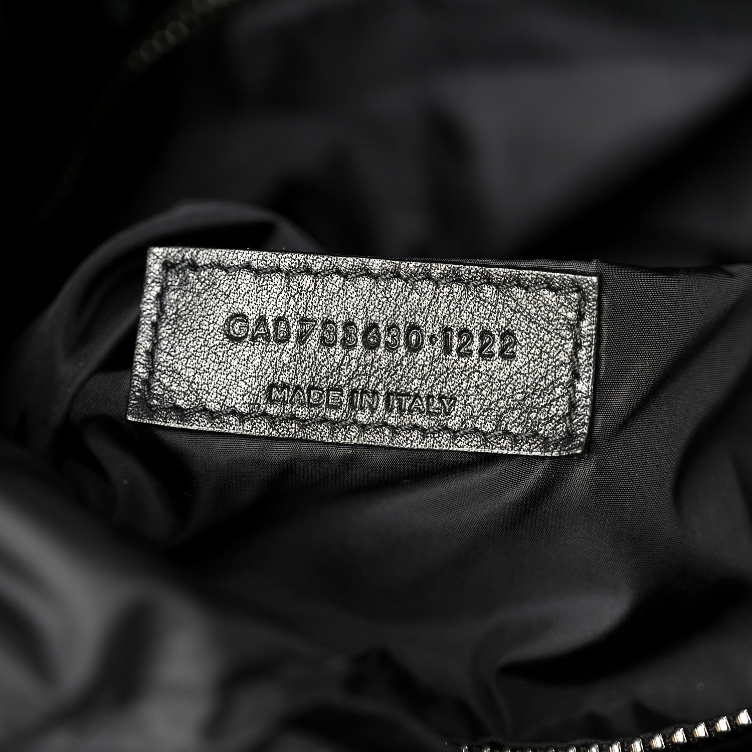 Econyl Nylon Lou Puffer Messenger Black