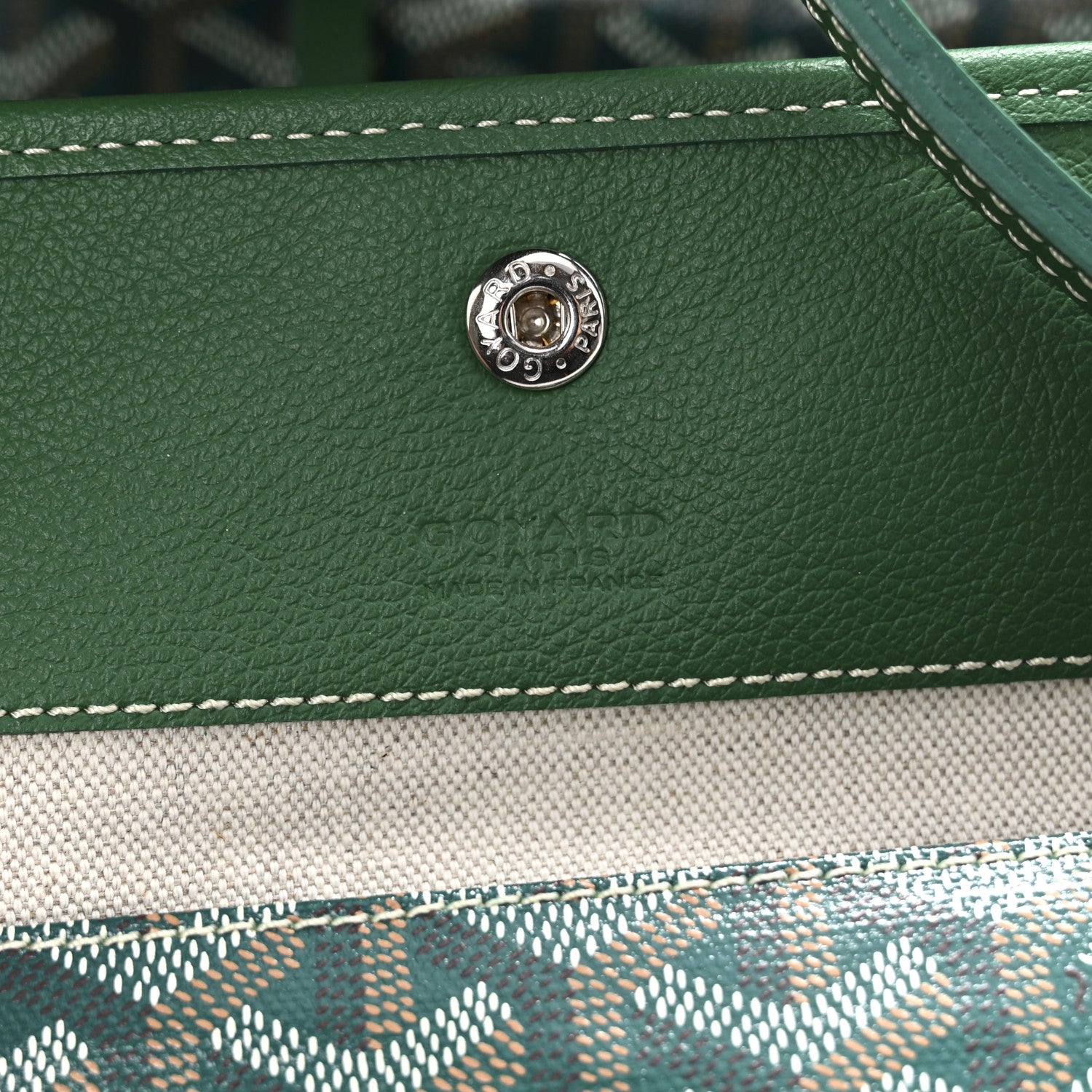 Goyardine Saint Louis GM Green