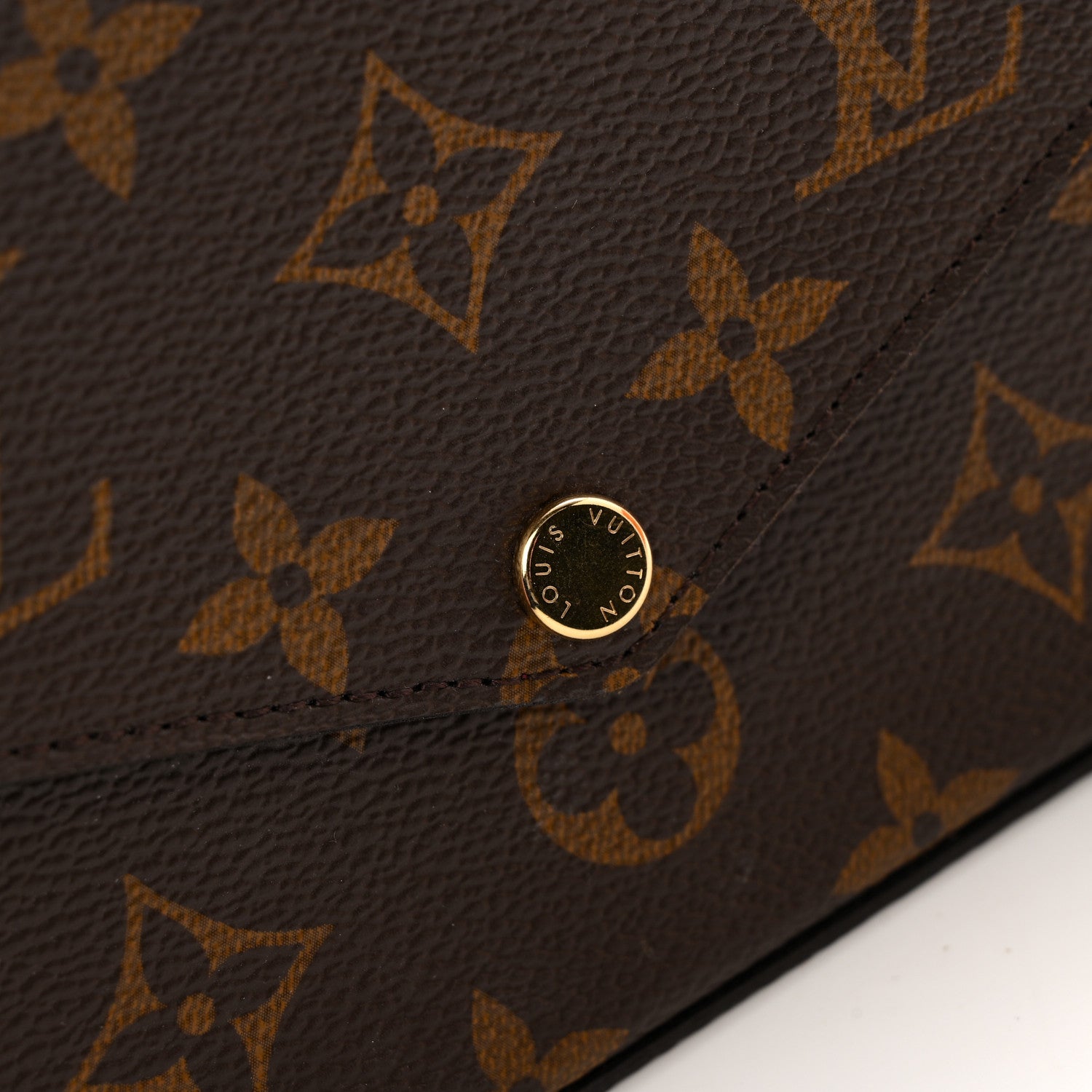 Monogram Pochette Felicie Chain Wallet Fuchsia