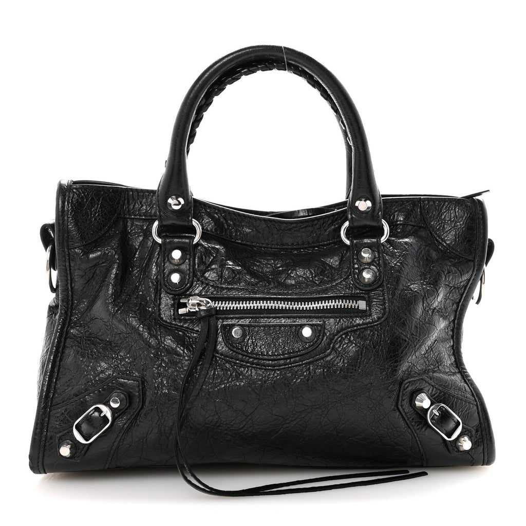 Agneau Arena Silver Hardware Small Le City Black