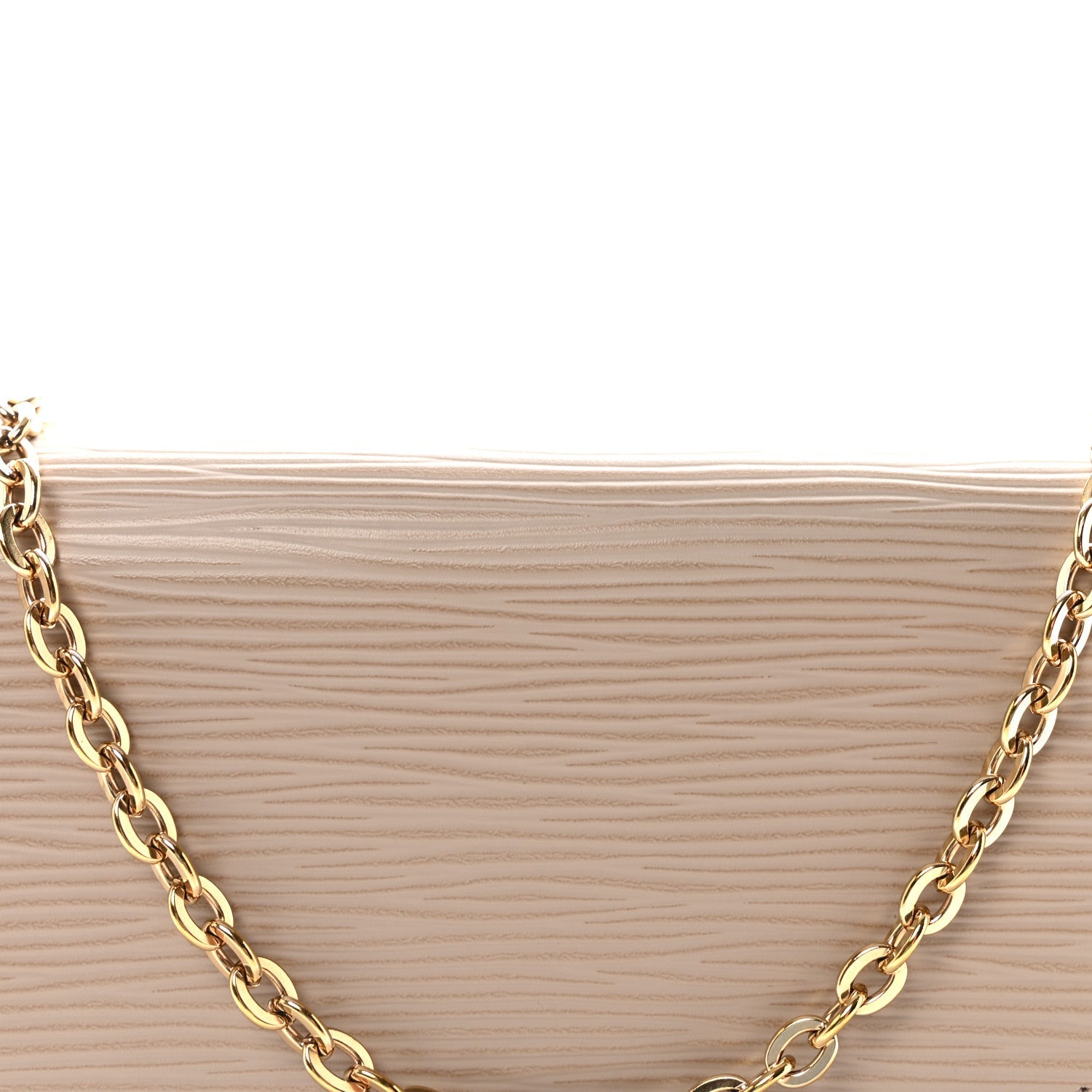 Epi Felicie Pochette Chain Wallet Galet