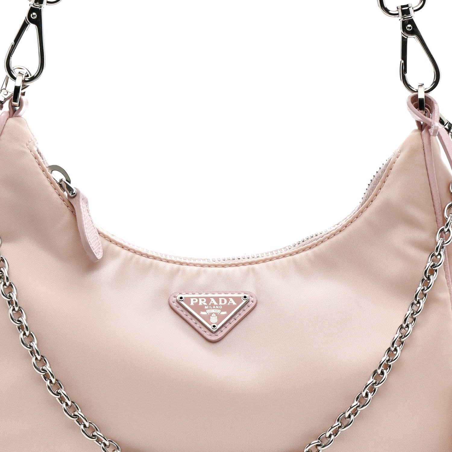 Nylon Re-Edition 2005 Shoulder Bag Alabastro