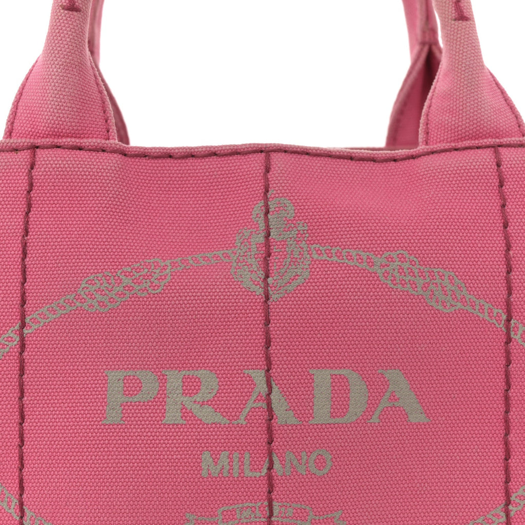 Canapa Small Logo Tote Peonia