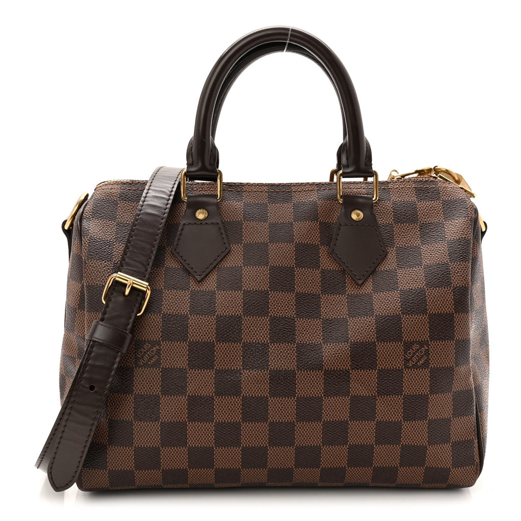 Damier Ebene Speedy Bandouliere 25