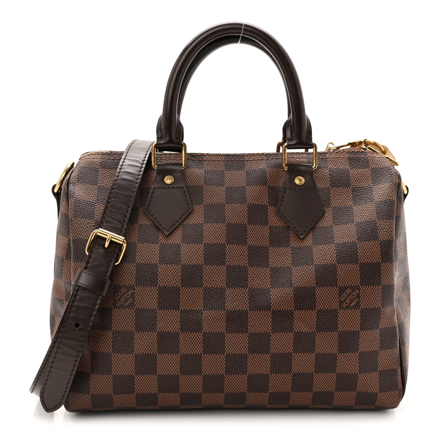 Damier Ebene Speedy Bandouliere 25