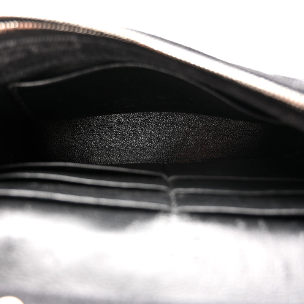 Denim BB Monogram Hourglass Chain Bag Black