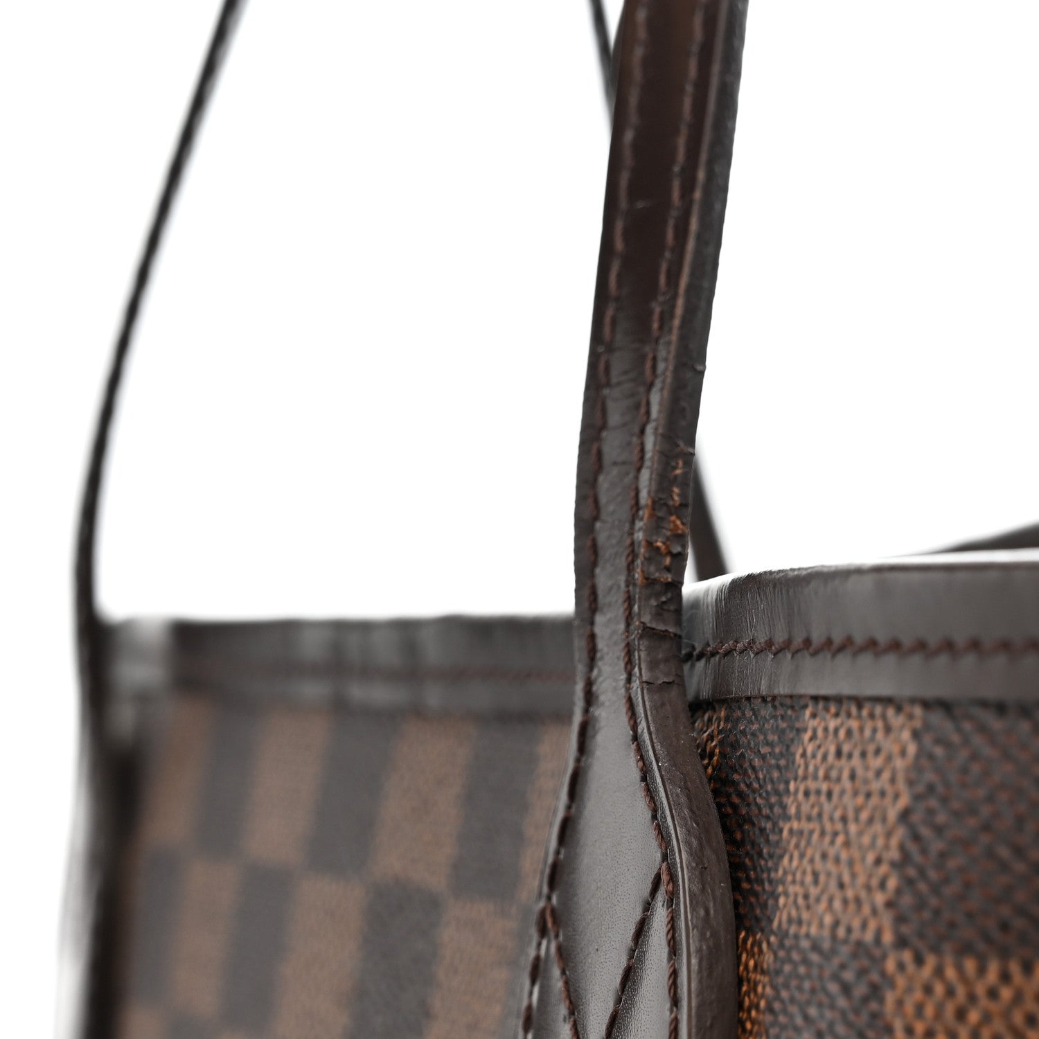 Damier Ebene Neo Neverfull MM Rose Ballerine