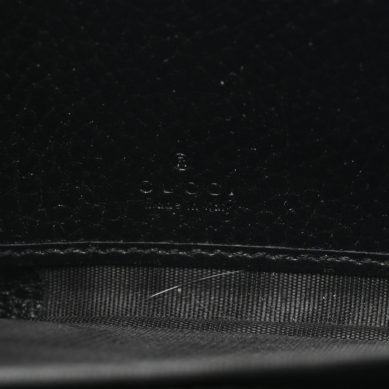 Dollar Calfskin GG Marmont Zip Around Wallet Black