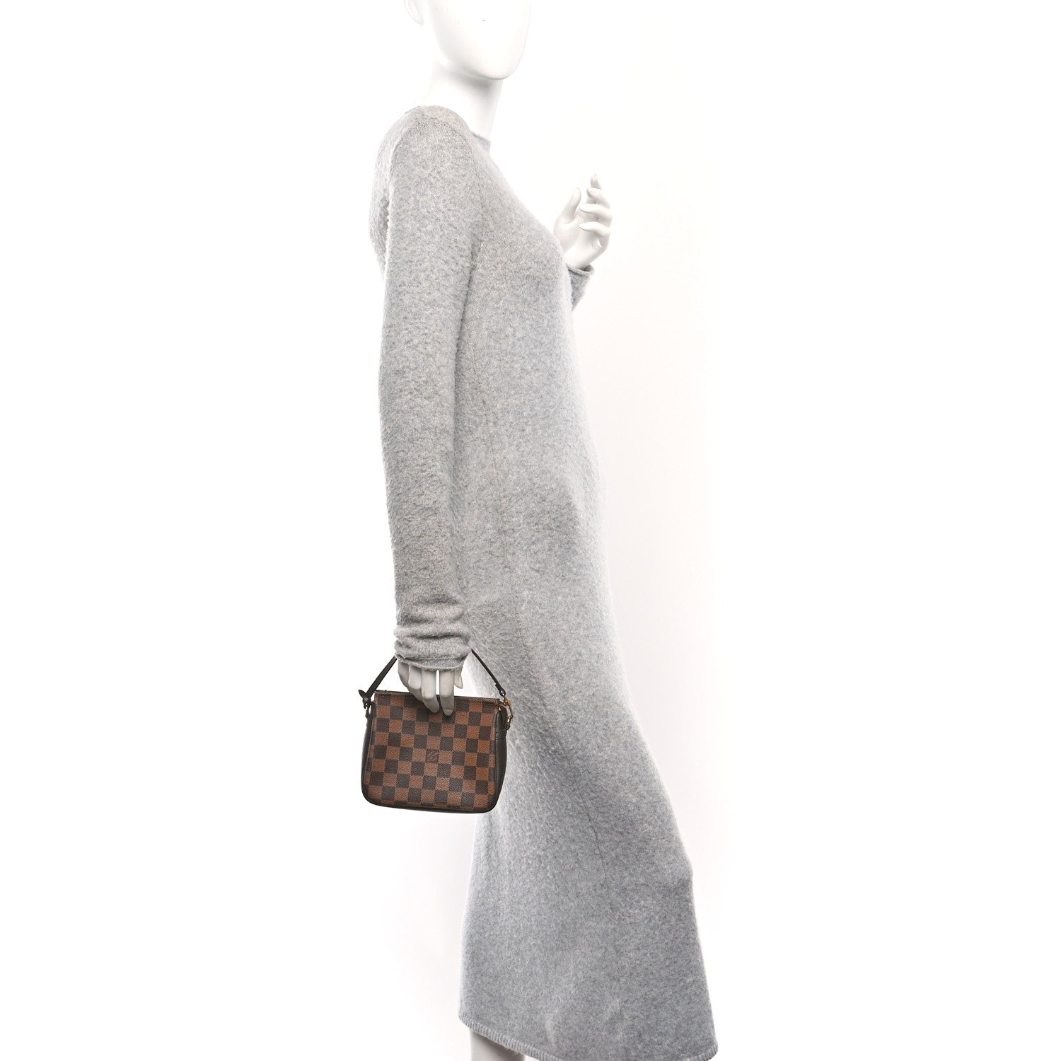 Damier Ebene Trousse Make Up Bag Pochette