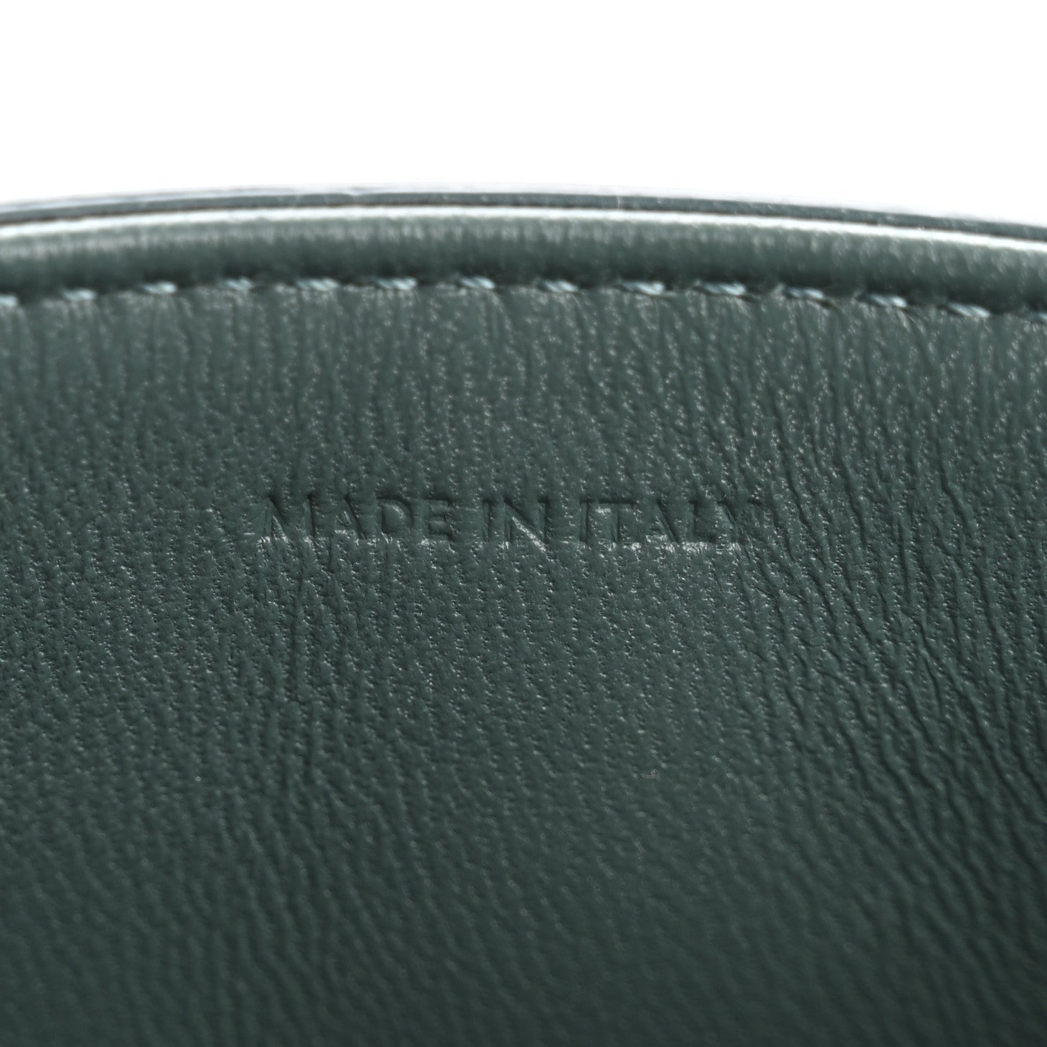 Shiny Calfskin Teen Triomphe Petrol