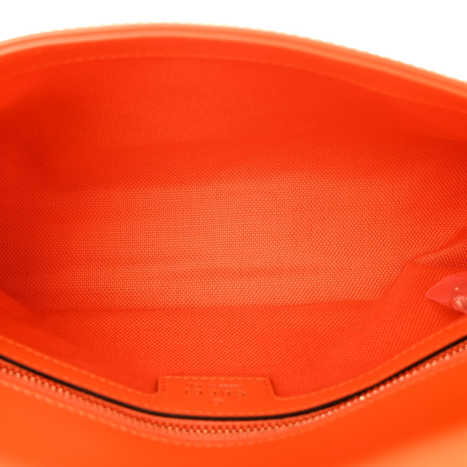 GG Monogram Textured Dollar Calfskin Small Luce Shoulder Bag Orange
