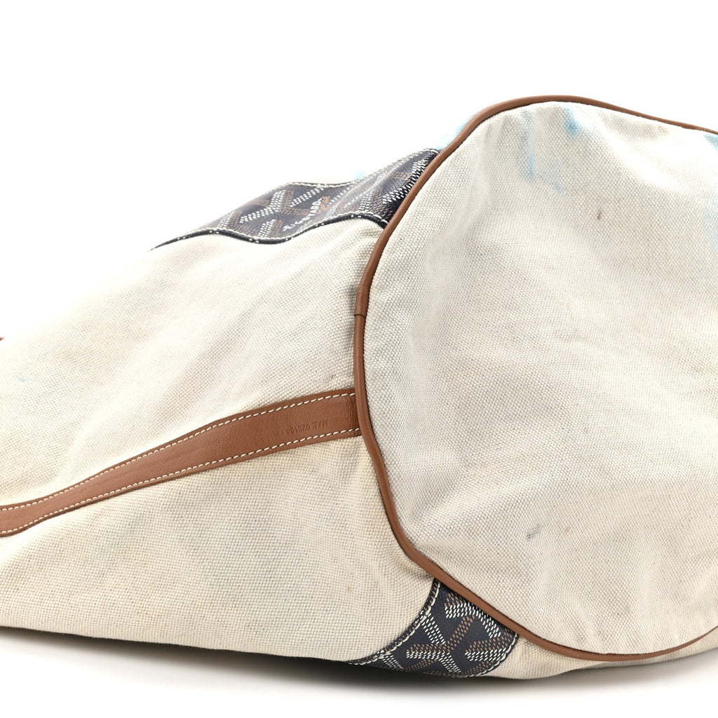 Goyardine Reversible Belharra Navy Gold