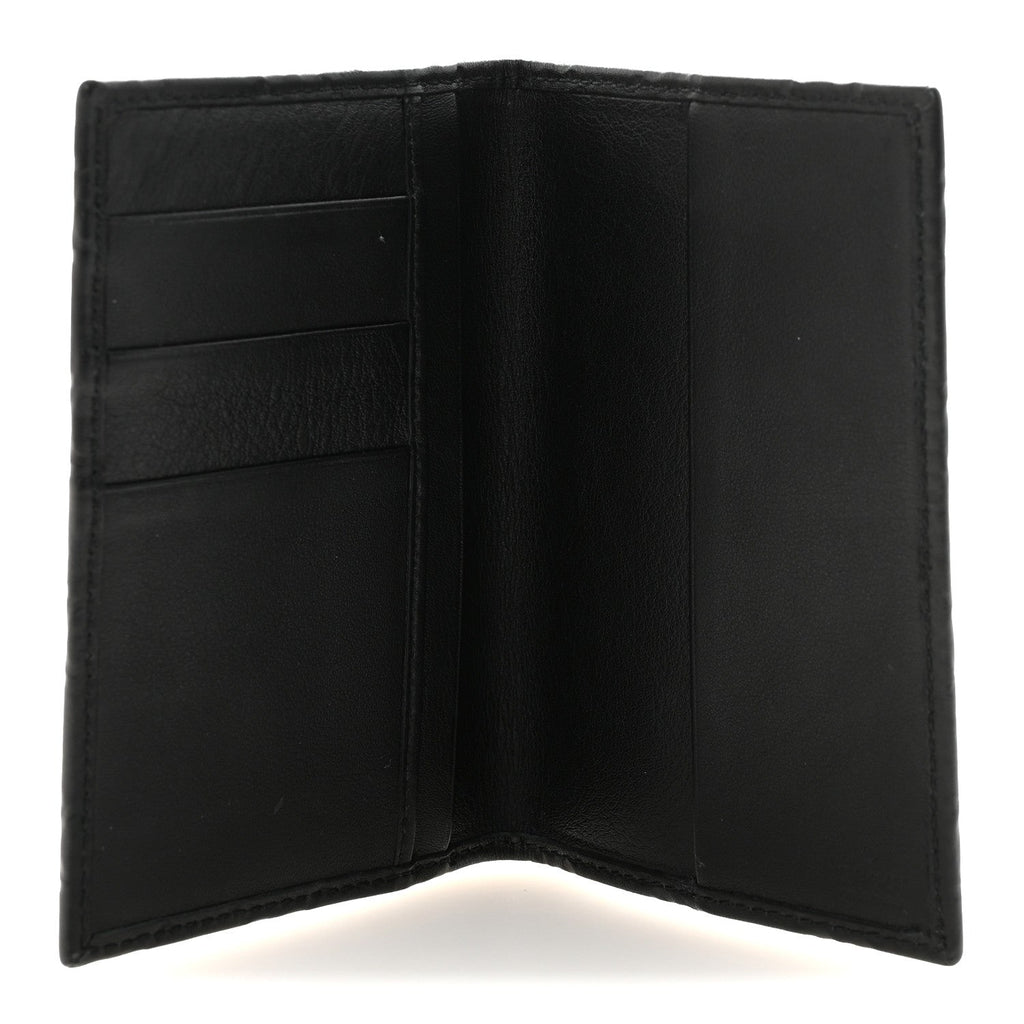 Guccissima Passport Case Black