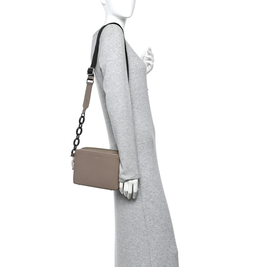 Calfskin Crossbody Grey