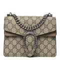 GG Supreme Monogram Mini Dionysus Shoulder Bag Taupe