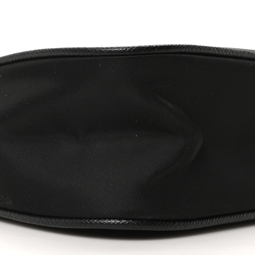 Tessuto Nylon Saffiano Mini Re-Edition 2005 Bag Black