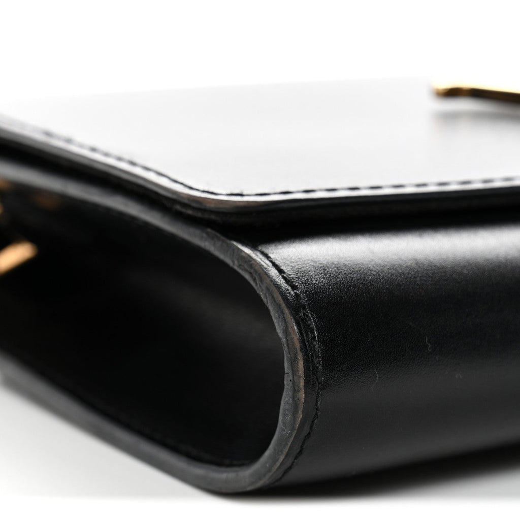 Calfskin Chain Louise MM Black