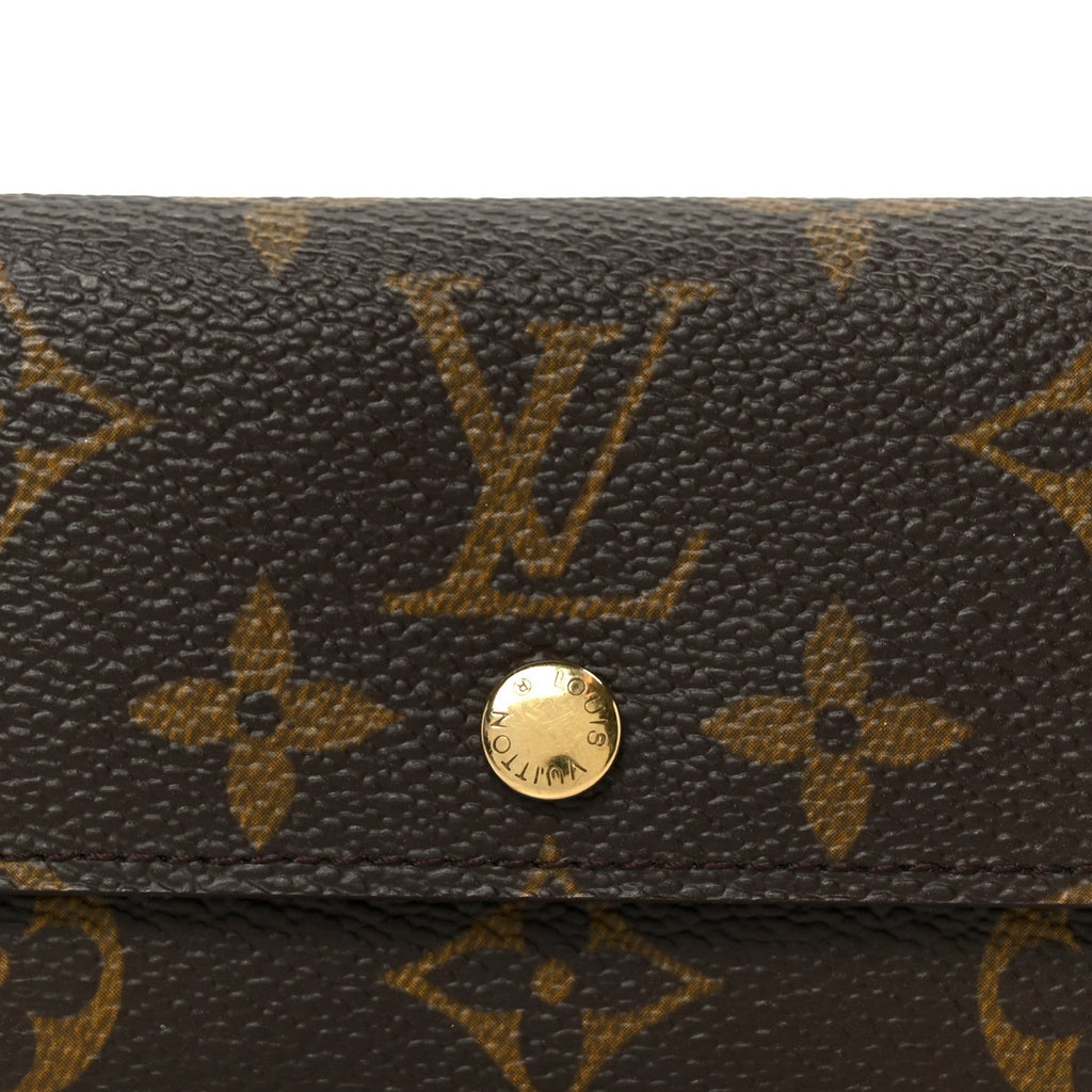 Monogram Porte-Monnaie Plat Coin Purse