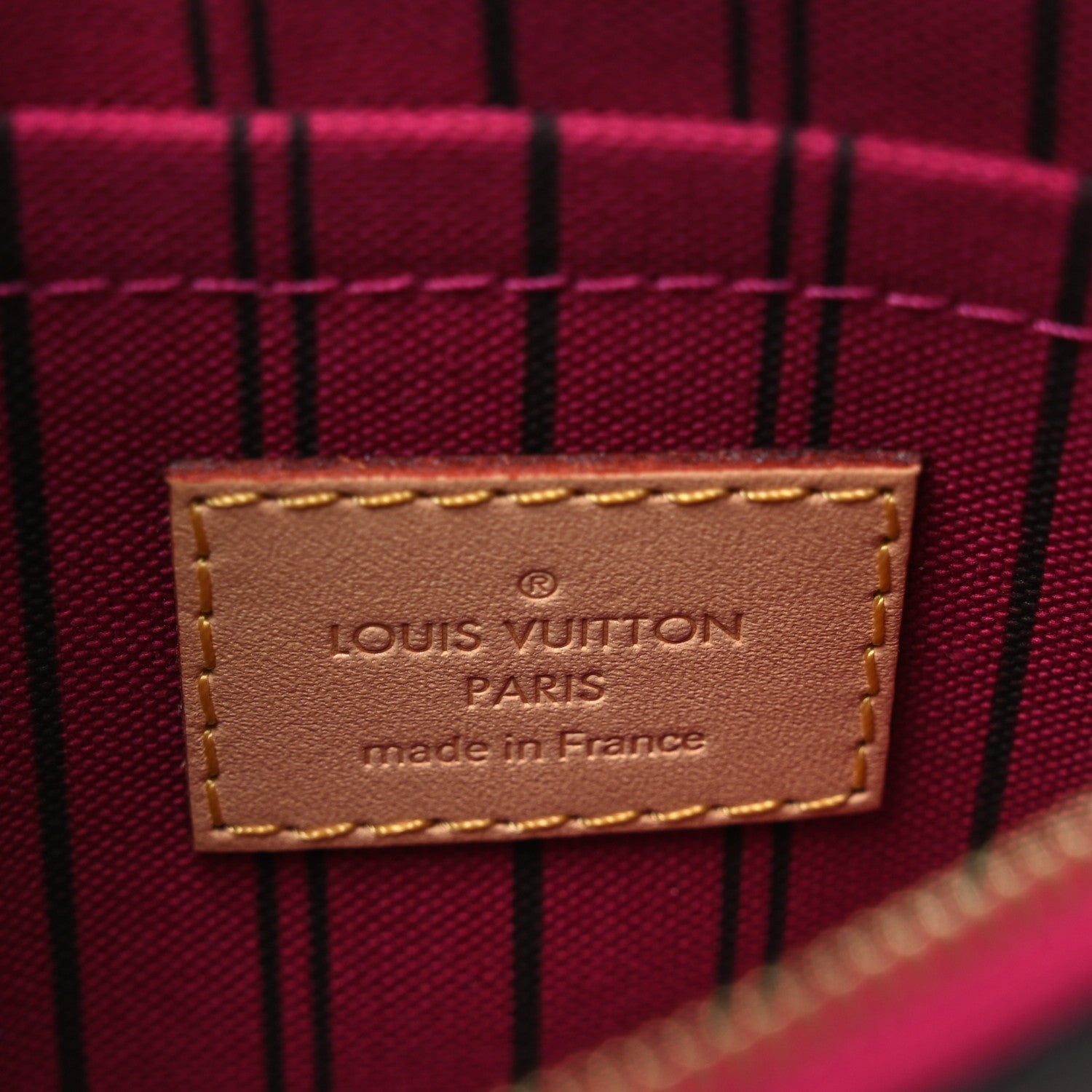 Monogram Neverfull PM Pochette Pivoine