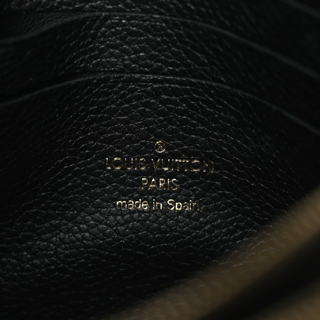 Empreinte Double Zip Pochette Black
