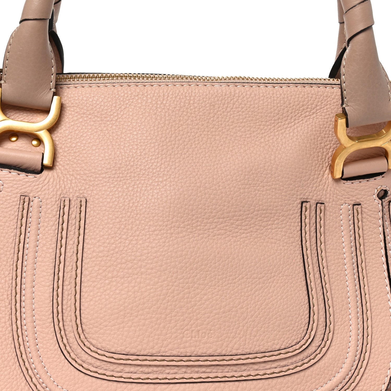 Calfskin Medium Marcie Satchel Blush Nude